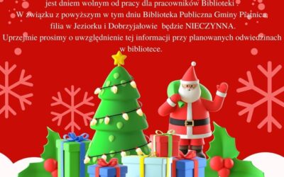 Informacja dla Czytelników.