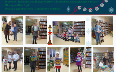 Laureaci I edycji konkursu Bożonarodzeniowego.