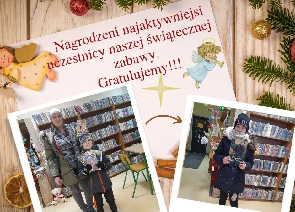 Uczestnicy świątecznej zabawy.