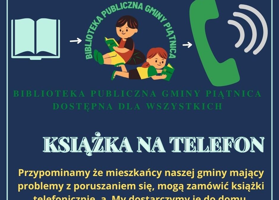 Książka na telefon.