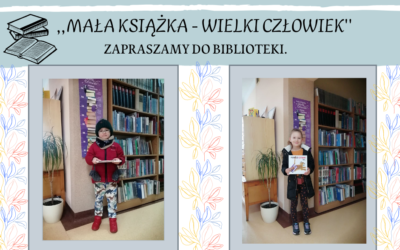 „Mała książka – wielki człowiek” – kolejni mali czytelnicy.