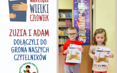 „Mała książka – wielki człowiek” – nowi czytelnicy