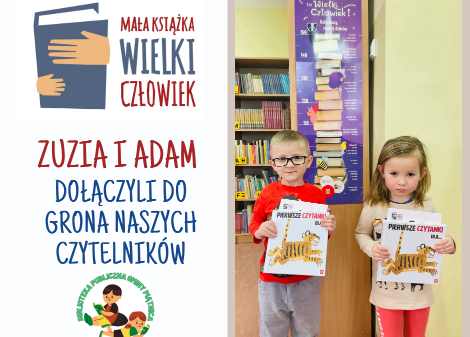 „Mała książka – wielki człowiek” – nowi czytelnicy