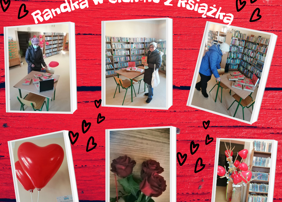 Randka w ciemno z książką.