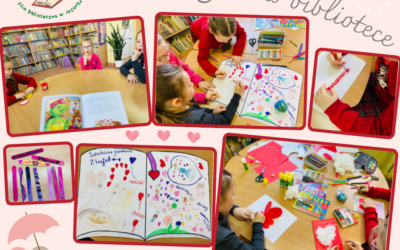 Pierwsze spotkanie w ramach „Kółka Małego Czytelnika” – Walentynki