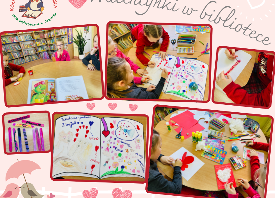 Pierwsze spotkanie w ramach „Kółka Małego Czytelnika” – Walentynki