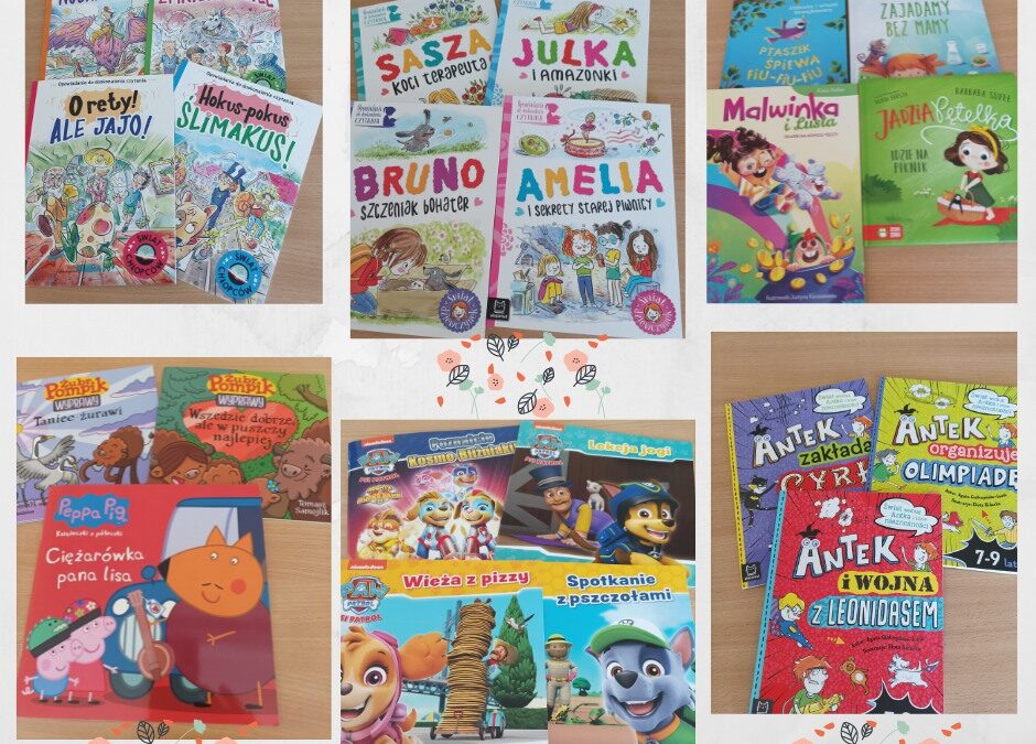 Nowości dla najmłodszych czytelników.