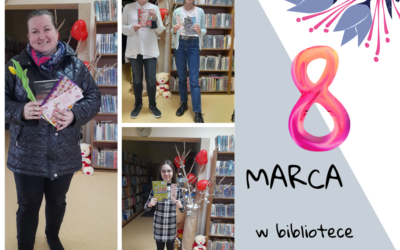 8 marca w bibliotece.