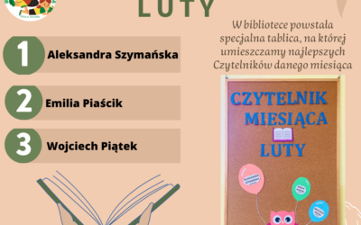 Czytelnicy Miesiąca  – Luty