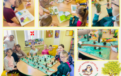 Pierwszy Dzień Wiosny i Międzynarodowy Dzień Lasów na Kółku Małego Czytelnika