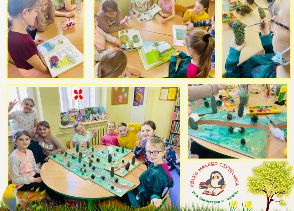 Pierwszy Dzień Wiosny i Międzynarodowy Dzień Lasów na Kółku Małego Czytelnika