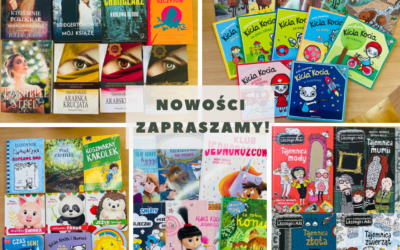 Nowości książkowe zakupione w ramach akcji „Spełniamy książkowe marzenia”