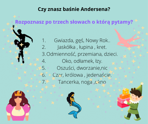 Czy znasz baśnie Andersena?- konkurs