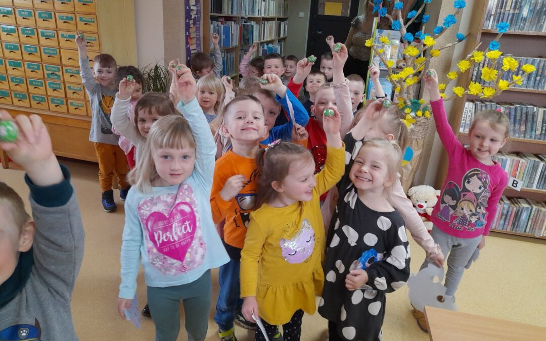 Warsztaty Wielkanocne z 4-latkami.