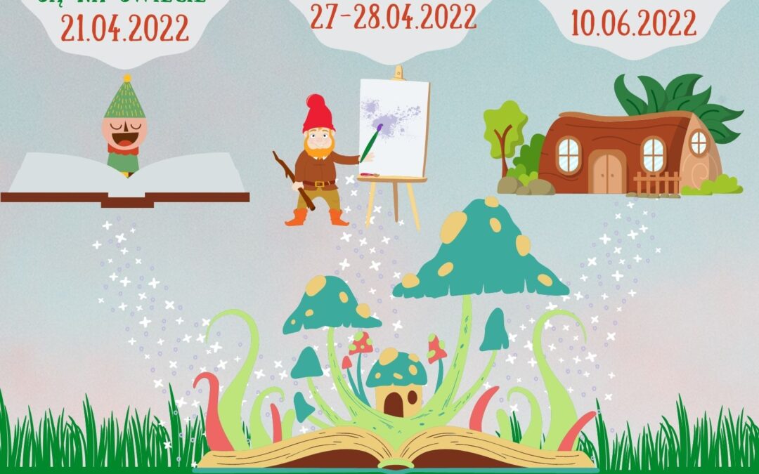 „Krasnoludki są na świecie” – Cykl spotkań w bibliotece dofinansowanych ze środków MKiDN.