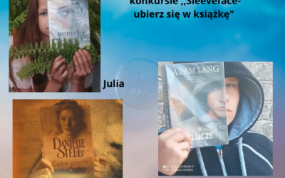 Konkurs fotograficzny, Sleeveface- ubierz się w książkę”