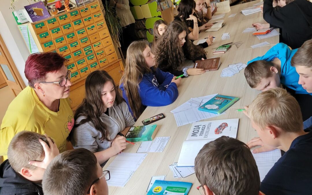 Zajęcia z klasą VIIIb.