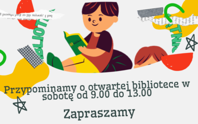 Czynne soboty  w miesiącu październik.