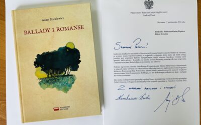 Podziękowanie za udział w Narodowym Czytaniu 2022