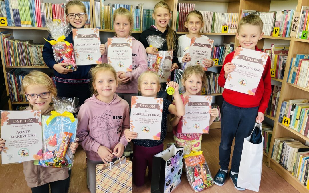 Zwycięzcy konkursu „Jesienny kolaż”