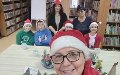 Warsztaty bożonarodzeniowe z klasą VII A.