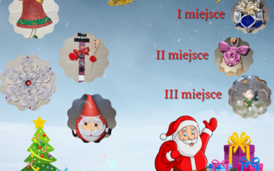 Wyniki konkursu II edycji na „Najpiękniejsza ozdobę choinkową”