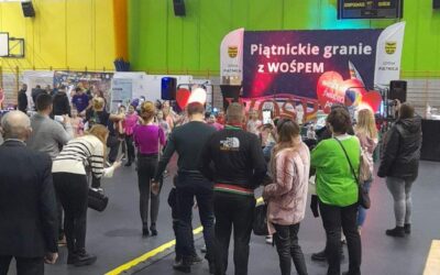 Biblioteka podczas 31 Finału Wielkiej Orkiestry Świątecznej Pomocy.