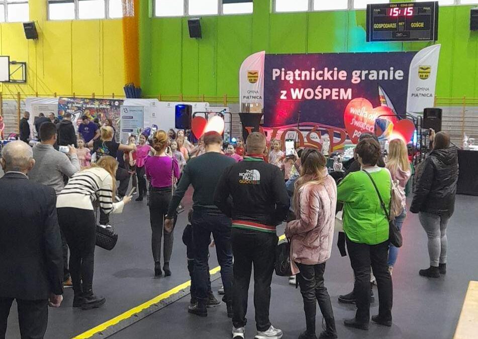 Biblioteka podczas 31 Finału Wielkiej Orkiestry Świątecznej Pomocy.