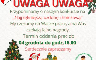 Najpiękniejsza ozdoba choinkowa