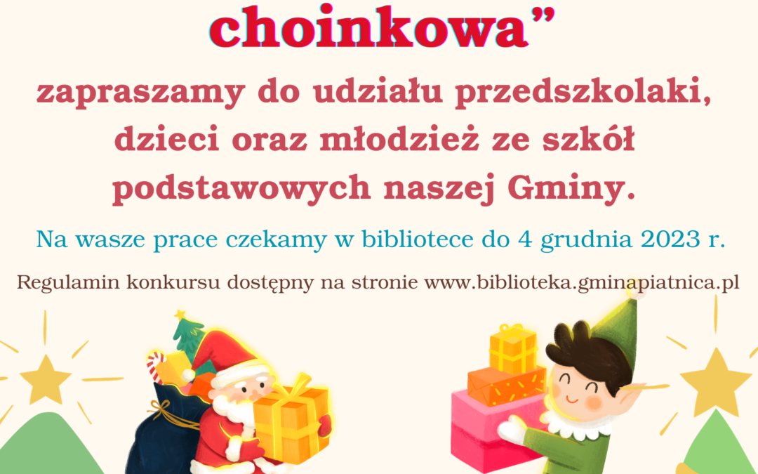 III Edycja konkursu „Najpiękniejsza ozdoba choinkowa”