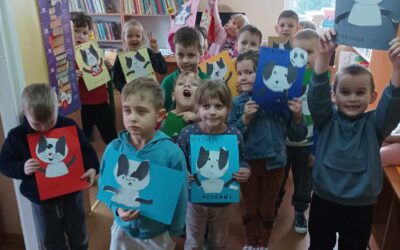 Dzień kota w bibliotece.