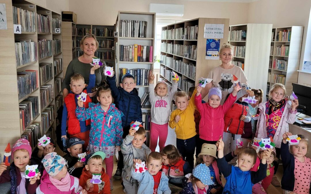 Tydzień Bibliotek – zajęcia z grupą „Liski”