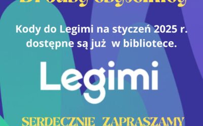 Kody Legimi dostępne w bibliotece.