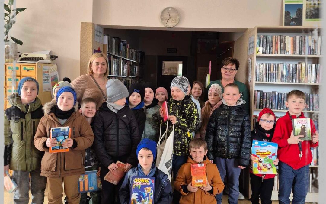 Klasowe Wyzwanie Czytelnicze w pełnym rozkwicie.