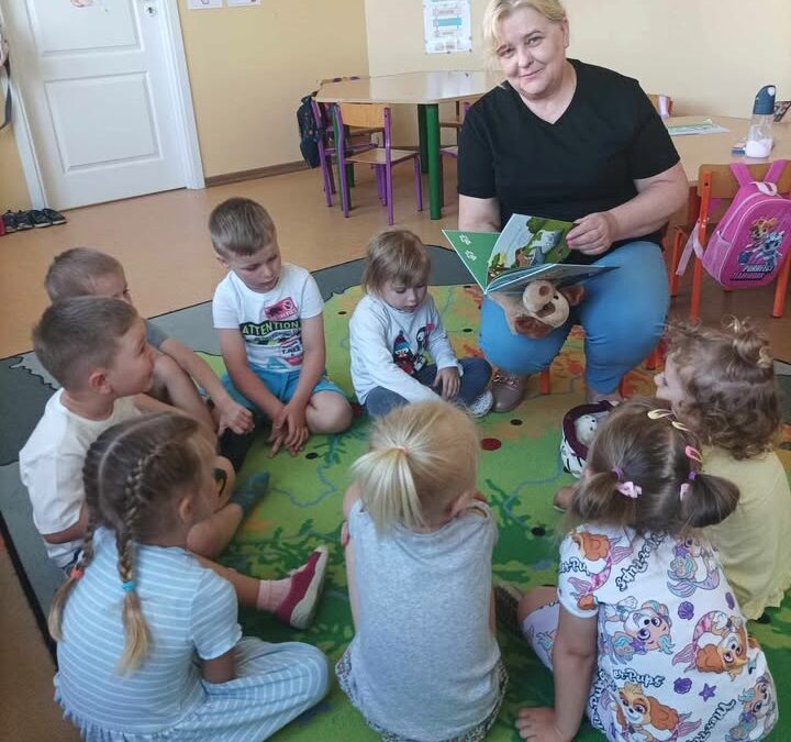 Wizyta u przedszkolaków.