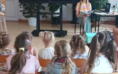 Spotkanie autorskie z Martą Maj i psem Preclem.