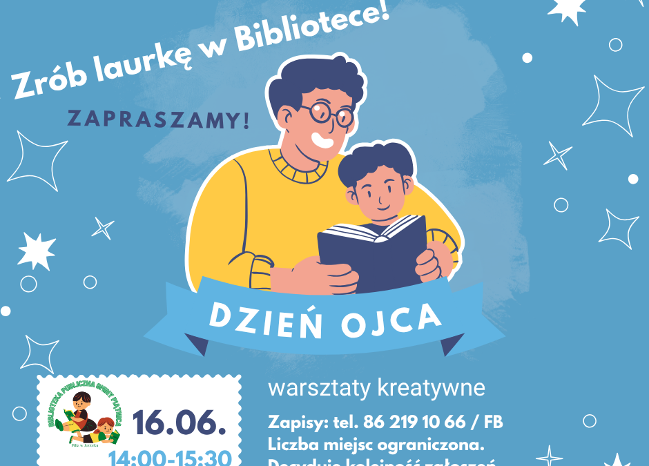 Dzień Ojca – warsztaty kreatywne