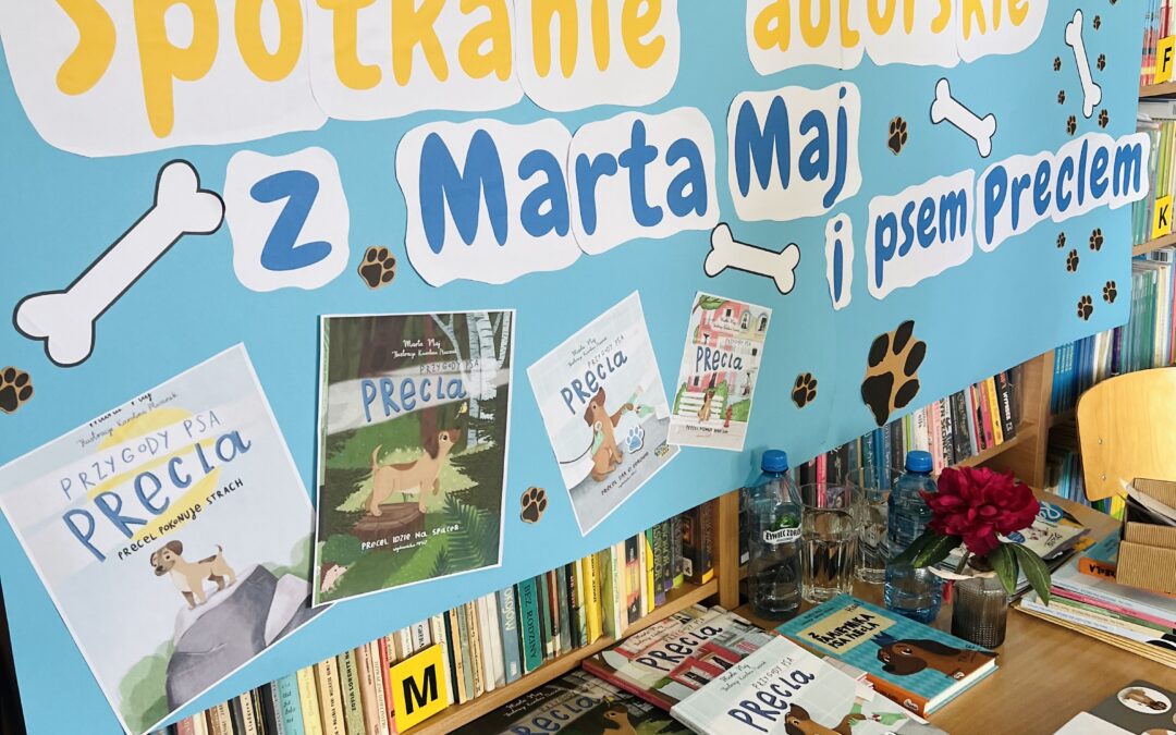 Marta Maj i pies Precel – spotkanie autorskie