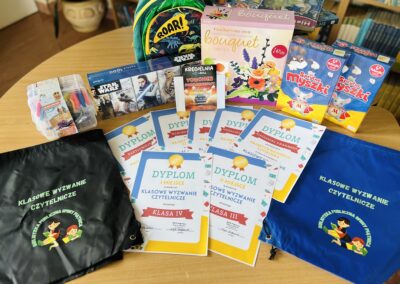 Laureaci Klasowego Wyzwania Czytelniczego