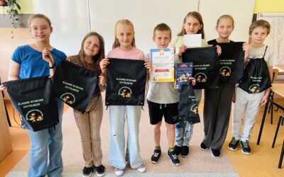 Laureaci Klasowego Wyzwania Czytelniczego w Filii Jeziorko