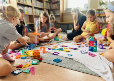 Biblioteka na kocyku