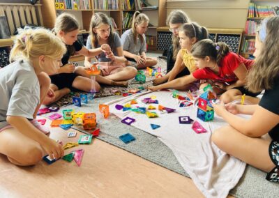 Biblioteka na kocyku
