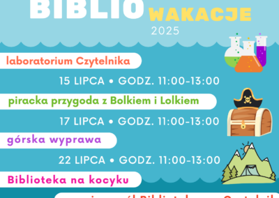BIBLIOwakacje 2025