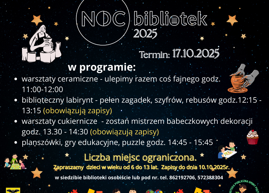 Noc Bibliotek 2025!!!