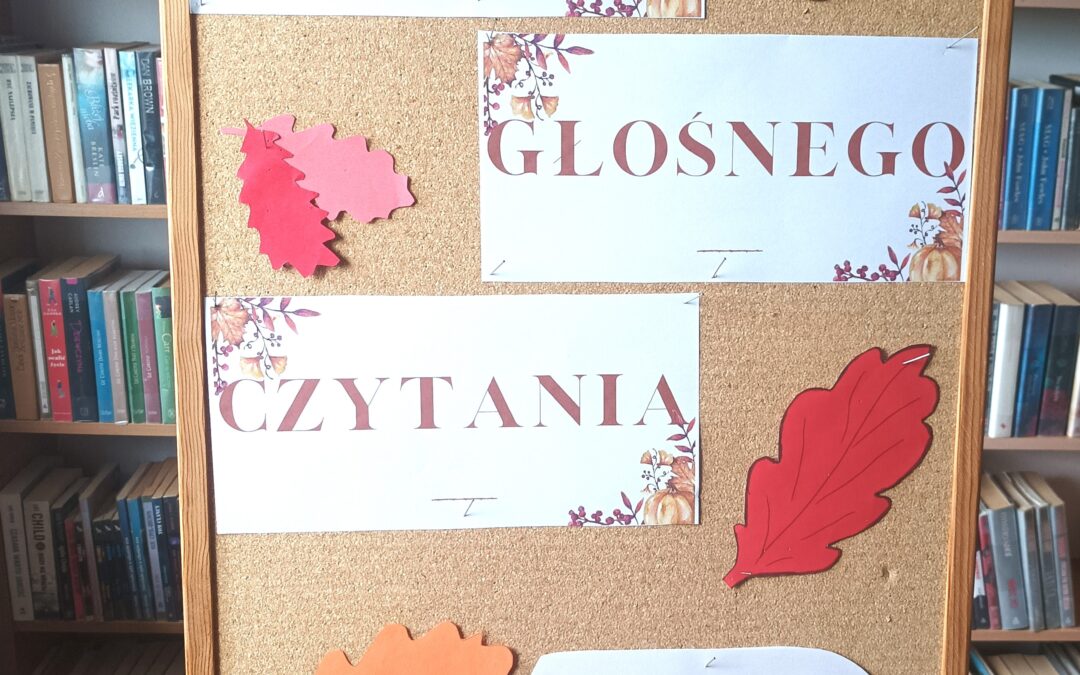 ,,Ogólnopolski Dzień Głośnego Czytania”