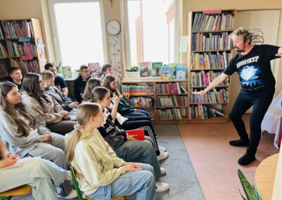 Recital poetycki Piotra Pilarskiego