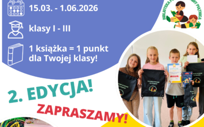 Klasowe  Wyzwanie Czytelnicze 2026 – II edycja.
