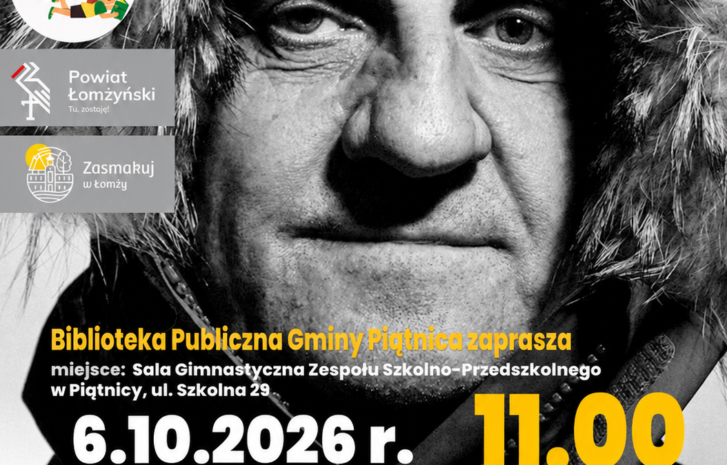 Zapraszamy na spotkanie z Markiem Kamińskim.